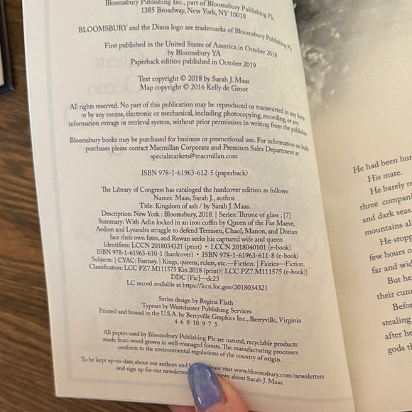 Kingdom of Ash Paperback Book - Picture 7 of 7